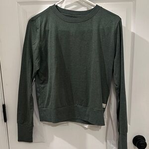 Vuori Forest Green Long Sleeve Tee